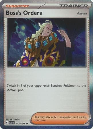 Boss's Orders - 172/193 - Holo Rare