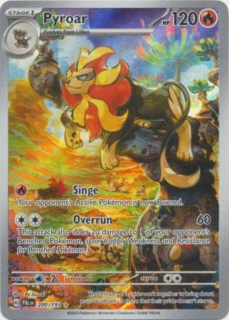 Pyroar - 200/193 - Illustration Rare
