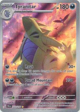 Tyranitar - 222/193 - Illustration Rare