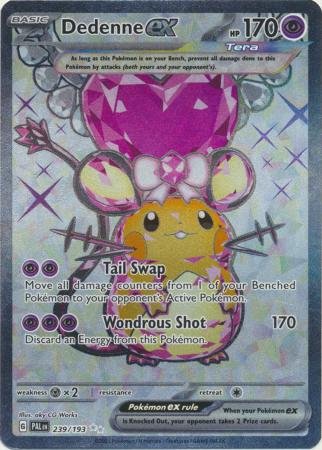 Dedenne ex - 239/193 - Full Art Secret Rare