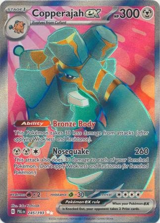 Copperajah ex - 245/193 - Full Art Secret Rare