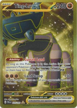 Ting-Lu ex - 275/193 - Gold Secret Rare