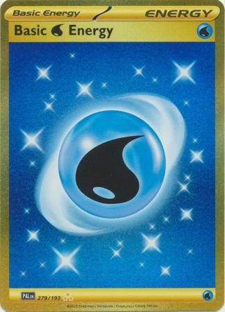 Basic Water Energy - 279/193 - Gold Secret Rare