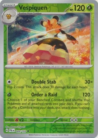 Vespiquen - 009/193 - Uncommon Reverse Holo