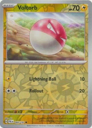 Voltorb - 066/193 - Common Reverse Holo