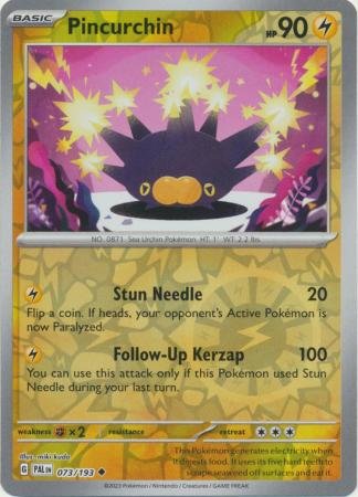 Pincurchin - 073/193 - Uncommon Reverse Holo