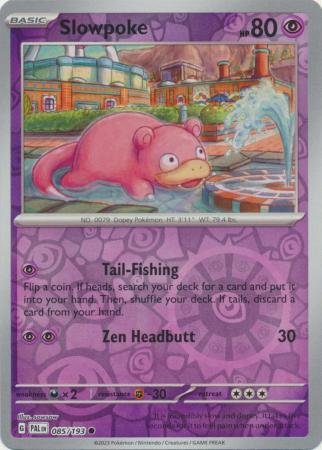 Slowpoke - 085/193 - Common Reverse Holo