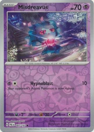 Misdreavus - 087/193 - Common Reverse Holo