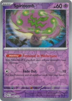 Spiritomb - 089/193 - Holo Rare Reverse Holo