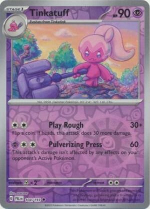 Tinkatuff - 104/193 - Uncommon Reverse Holo