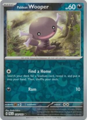 Paldean Wooper - 128/193 - Common Reverse Holo