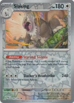 Slaking - 162/193 - Holo Rare Reverse Holo