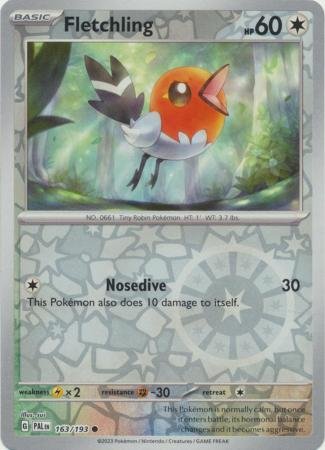 Fletchling - 163/193 - Common Reverse Holo