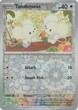 Tandemaus - 167/193 - Common Reverse Holo