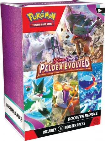 Scarlet & Violet: Paldea Evolved Booster Bundle Box of 6 Packs (Pokemon)