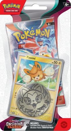 1783562.jpg Obsidian Flames Checklane Blister w/ Pawmi Promo (Pokemon)