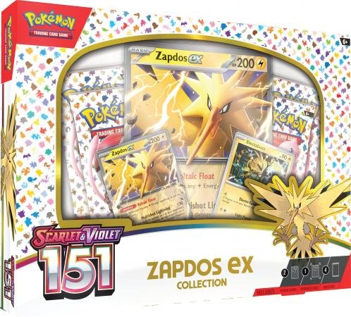 Scarlet & Violet 151 Zapdos ex Collection (Pokemon)