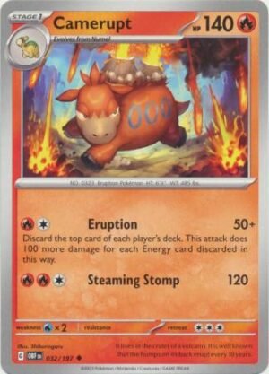 Camerupt - 032/197 - Uncommon