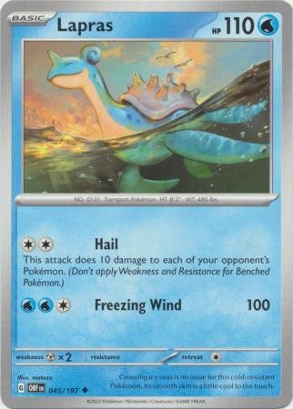 Lapras - 045/197 - Uncommon