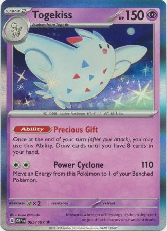 Togekiss - 085/197 - Holo Rare