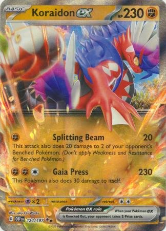 Koraidon ex - 124/197 - Ultra Rare