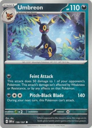 Umbreon - 130/197 - Uncommon