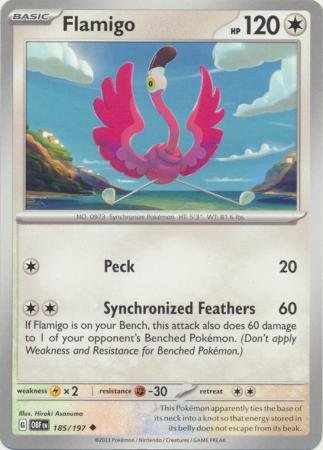 Flamigo - 185/197 - Uncommon