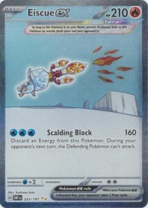 1784132.jpg Eiscue ex - 222/197 - Special Illustration Rare