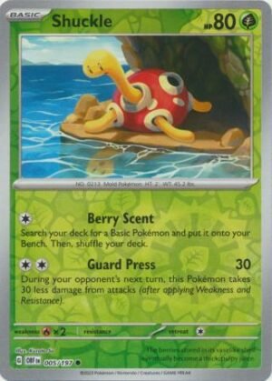 1784145.jpg Shuckle - 005/197 - Common Reverse Holo