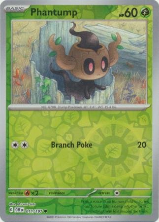 Phantump - 011/197 - Common Reverse Holo