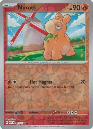 Numel - 031/197 - Common Reverse Holo