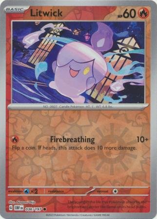 Litwick - 036/197 - Common Reverse Holo