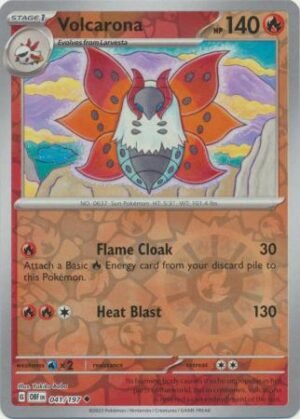 Volcarona - 041/197 - Uncommon Reverse Holo