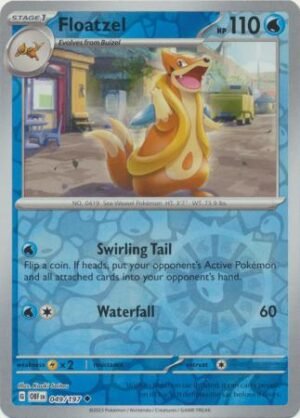 Floatzel - 049/197 - Uncommon Reverse Holo