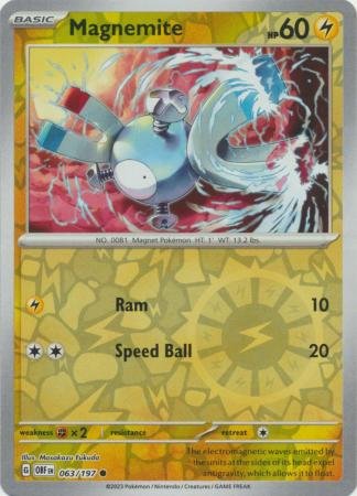 Magnemite - 063/197 - Common Reverse Holo