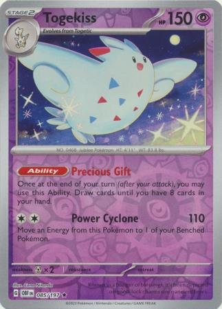 Togekiss - 085/197 - Holo Rare Reverse Holo
