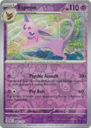 1784218.jpg Espeon - 086/197 - Uncommon Reverse Holo