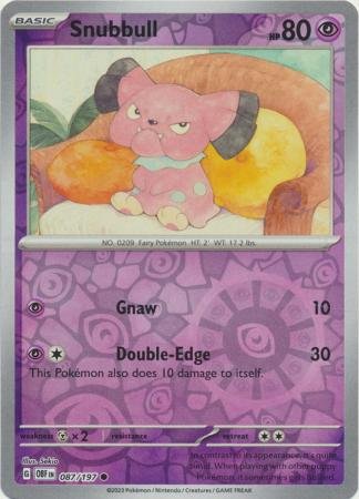 Snubbull - 087/197 - Common Reverse Holo
