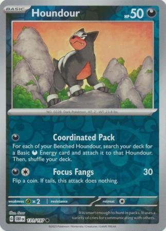Houndour - 131/197 - Common Reverse Holo