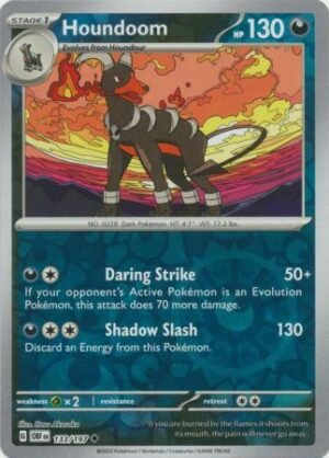Houndoom - 133/197 - Uncommon Reverse Holo
