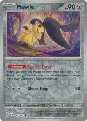Mawile - 143/197 - Uncommon Reverse Holo