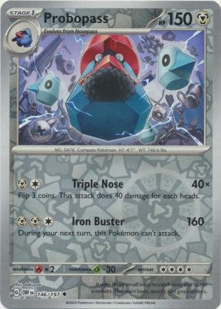 Probopass - 146/197 - Uncommon Reverse Holo