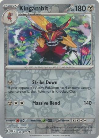 Kingambit - 150/197 - Uncommon Reverse Holo