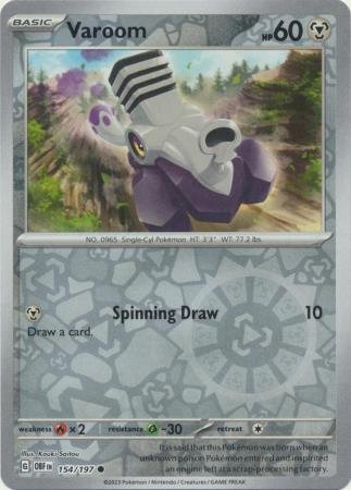 Varoom - 154/197 - Common Reverse Holo