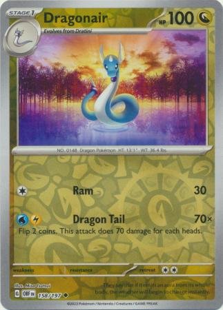 Dragonair - 158/197 - Uncommon Reverse Holo