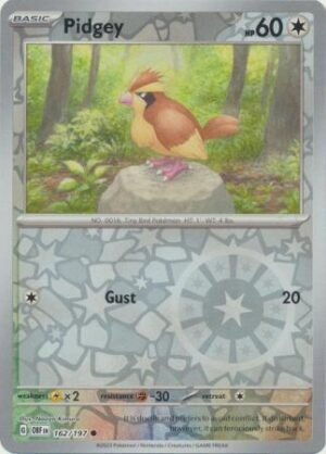 1784283.jpg Pidgey - 162/197 - Common Reverse Holo