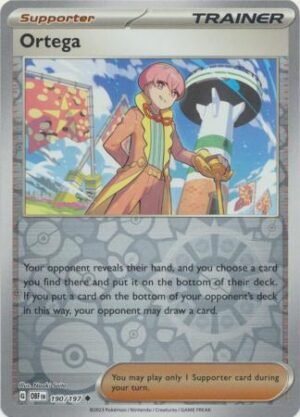 Ortega - 190/197 - Uncommon Reverse Holo