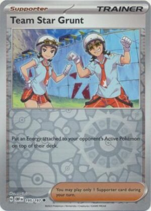 Team Star Grunt - 195/197 - Uncommon Reverse Holo