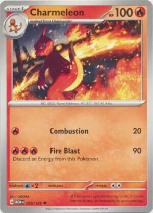 005/165 - Charmeleon - Uncommon