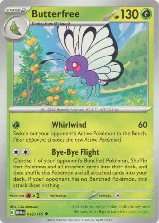012/165 - Butterfree - Uncommon